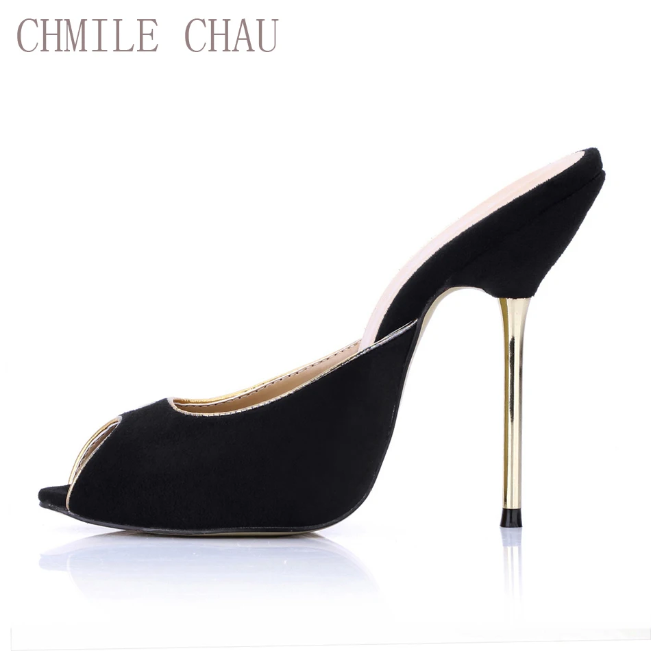 CHMILE CHAU Black Suede Sexy Dress Party Shoes Women Peep Toe Stiletto High Heel Dating Bridal Lady Sandals Zapatos Mujer3845-f1 CHMILE CHAU Black Suede Sexy Dress Party Shoes Women Peep Toe Stiletto High Heel Dating Bridal Lady Sandals Zapatos Mujer3845-f1