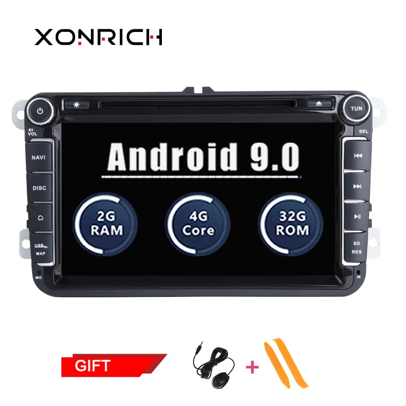 AutoRadio 2 Din Android 9.0 Car DVD Player For VW Passat b6 golf 56 Skoda Octavia 2 Superb 2 yeti Amarok Seat Leon 2 Car Stereo AutoRadio 2 Din Android 9.0 Car DVD Player For VW Passat b6 golf 56 Skoda Octavia 2 Superb 2 yeti Amarok Seat Leon 2 Car Stereo