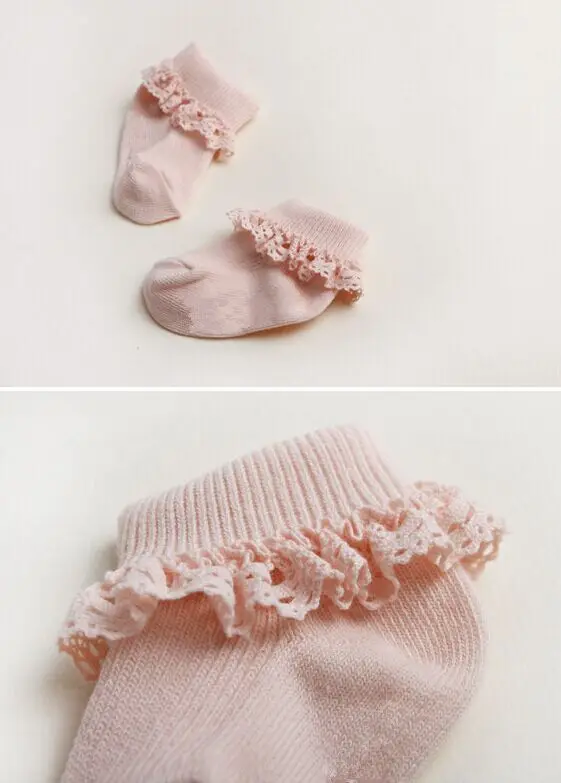 4 пар/лот; Kawaii; кружевные носки для маленьких девочек; хлопковые домашние носки для малышей; милые Нескользящие носки принцессы; caceltines;