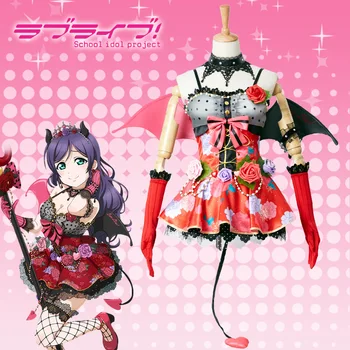 

Amine Love Live Nozomi Tojo Devil Ver Cosplay Dress Cosplay Costume Halloween Costume Demon