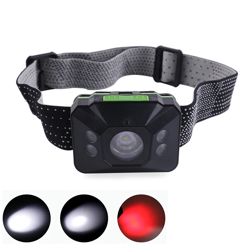 

PANYUE LED Mini Headlamp Light Outdoor 500 Lumens 3 Modes Headlight Waterproof Head Flashlight Torch Lantern For Hunting Fishing