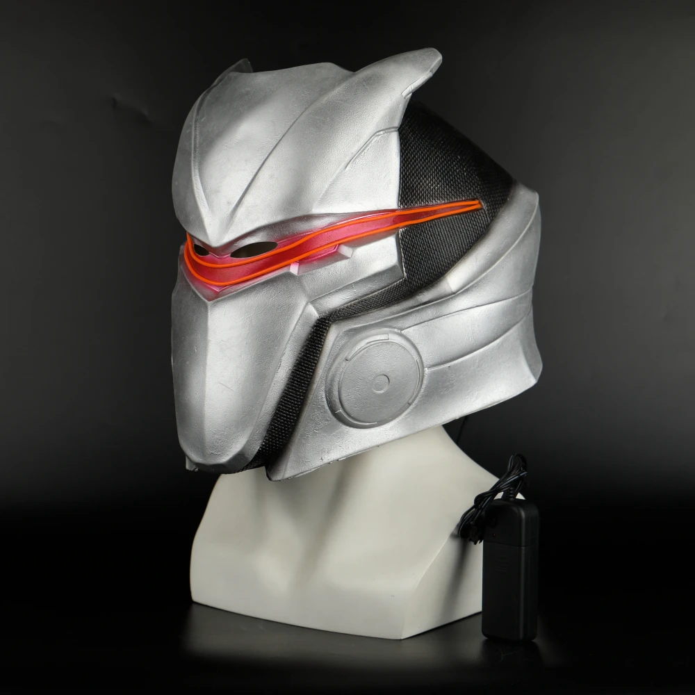 Game Fortniter Omega Mask With LED Light Drift Cosplay Latex Helmet Omega Halloween Party Dropshipping (23)
