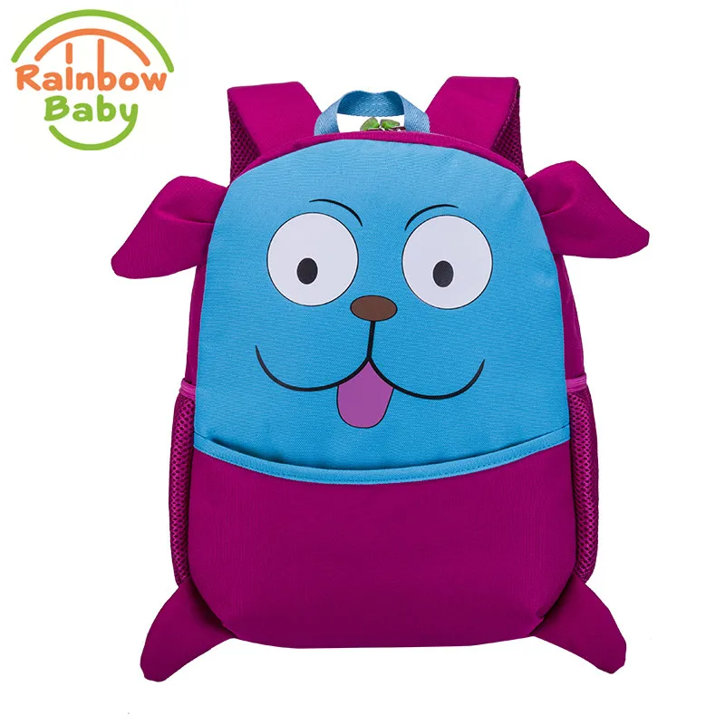 Rainbow Baby Funny Dog Kids & Babys Bags Anti Lost School Bags for 2-8 Years Boys and Girls Bagpack Waterproof Backpack Red baby-bags-for-girl : image Rainbow Baby Funny Dog Kids & Babys Bags Anti Lost School Bags for 2-8 Years Boys and Girls Bagpack Waterproof Backpack Red baby-bags-for-girl