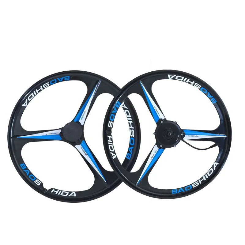 

E-BIKE 36V/48V YOUR Front Wheel and Rear Hub Motor Kits Electric Bike Conversion Kits 26" Rear Wheel YOUE Motor