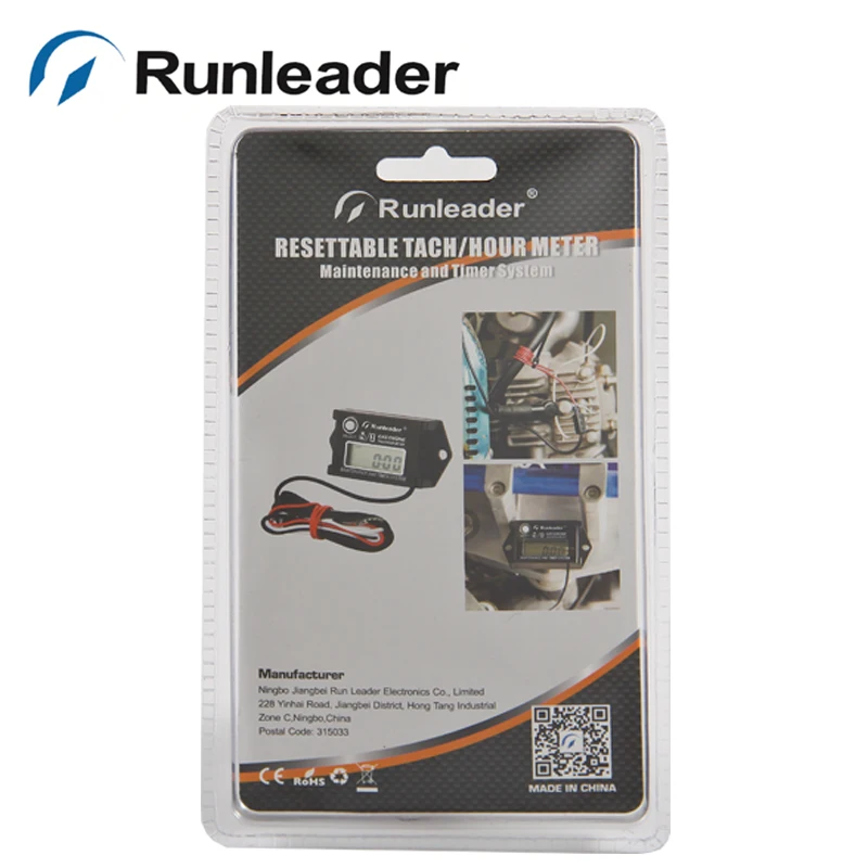 Индуктивный Tach счетчика для бензинового двигателя мотоцикла морской снегоход гидроцикл цепная пила Моторная Лодка ATV Ван