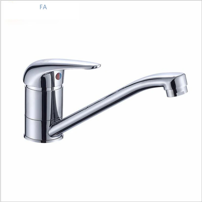 Rotatable Spout Mixer Kitchen Faucet Single Holder Single Hole Contemporary Kitchen Tap Faucets Brass Body Bathroom Fixture Rotatable Spout Mixer Kitchen Faucet Single Holder Single Hole Contemporary Kitchen Tap Faucets Brass Body Bathroom Fixture
