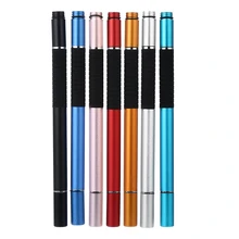 2в1 точный тонкий емкостный стилус для сенсорного экрана для iPhone/iPad Phone Tab для iPhone 7/7 Plus/6 для Android/samsung S30