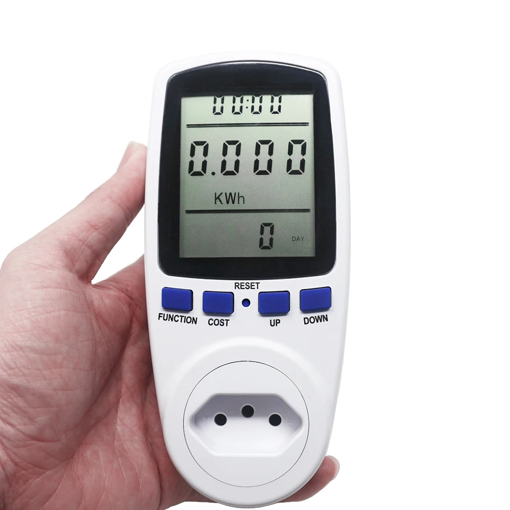 metric tape measure EU Plug AC Power Meter Digital Wattmeter Watt Monitor Electricity Consumption Power Analyzer Energy Meter Measuring Socket audio vu meter