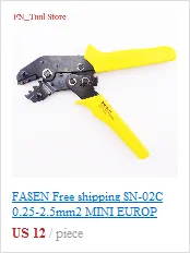 Fasen fse-35wf 10-35mm2, обжимной инструмент плоскогубцы обжимные плоскогубцы мульти инструменты инструмент руки EUROP СТИЛЬ