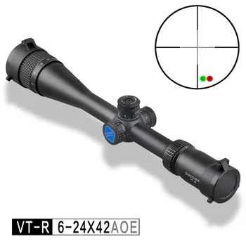 

Discovery optical sight VT-R 6-24X42 AOE HMD SFP IR-MIL Long Range Shooting Hunting Riflescope collimator scope