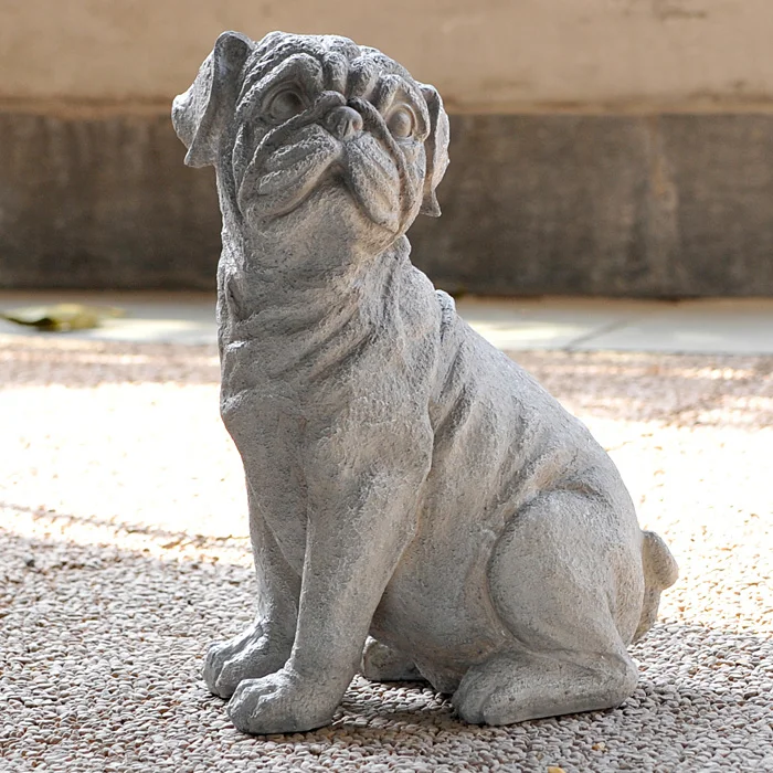 Large animal ornaments creative resin ornaments new large dog jewelry