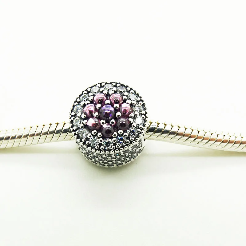 

Pandulaso Sterling Silver Jewelry Forget me not Beads For Jewelry Making FitsSnake Chain Bracelet & Bangle Woman DIY