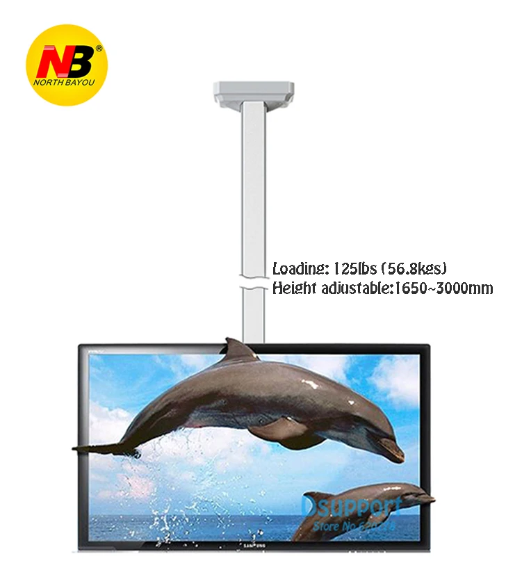 NB t7030 полный вращающийся регулируемая высота 1650 3000 мм для 32 &quot 70&quot потолочный
