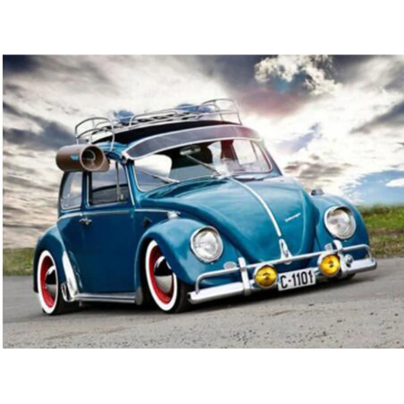 

5d diy diamond embroidery VW car diamond painting Cross Stitch full square drill Rhinestone mosaic home decoration daimond