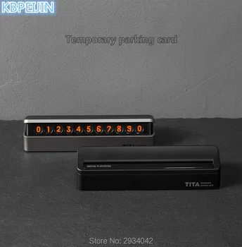 

Easy dismantling advanced drawer type car temporary parking card for mazda 3 6 2 5 CX-5 cx5 CX-7 CX-3 323 ATENZA accessories