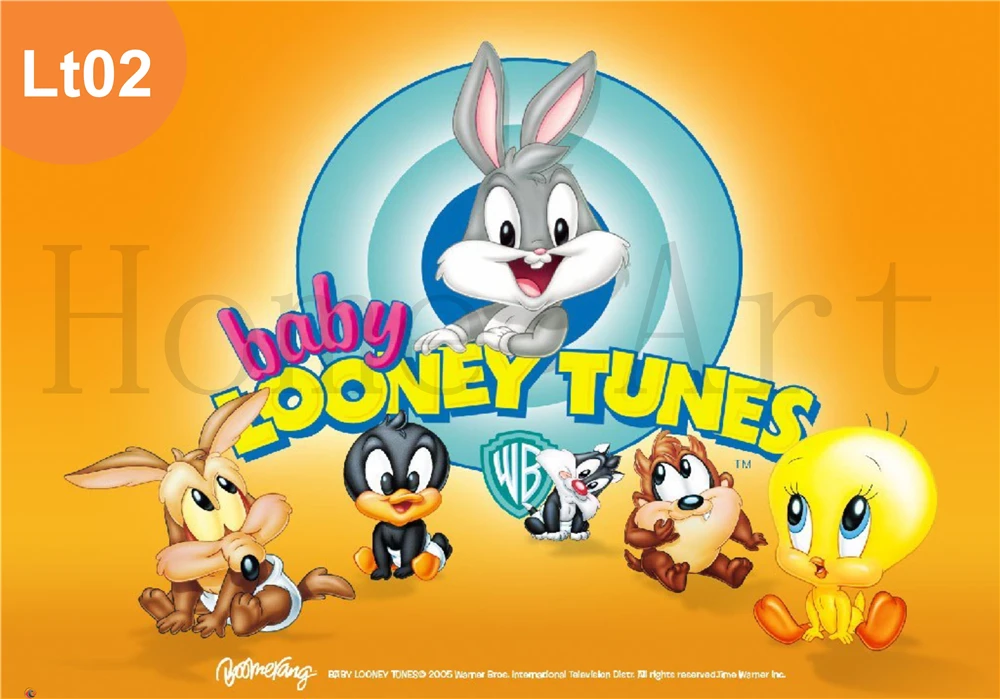 Постер Looney Tunes четкое изображение настенные наклейки украшение для дома хорошее
