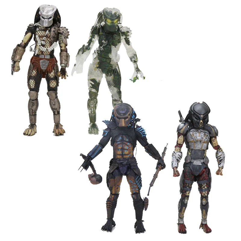 

NECA aliens vs Predator 2 City Hunter Shadow Guardian Predator jungle demon 1/18 Scale PVC Action Figure Collectible Model Toy