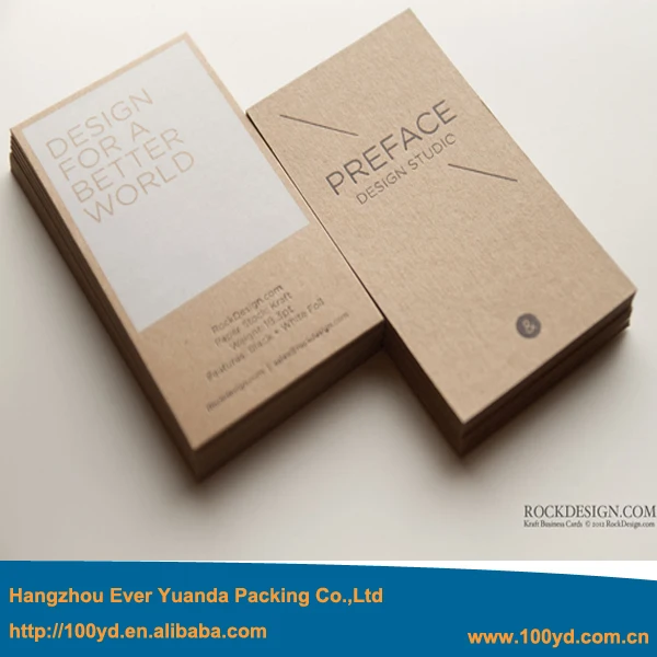 

2016 New Arrival Visiting Cards Customize Business Card 600gsm High Quality Corrgulate Paper Letterpress 10% Off Block Cardboard