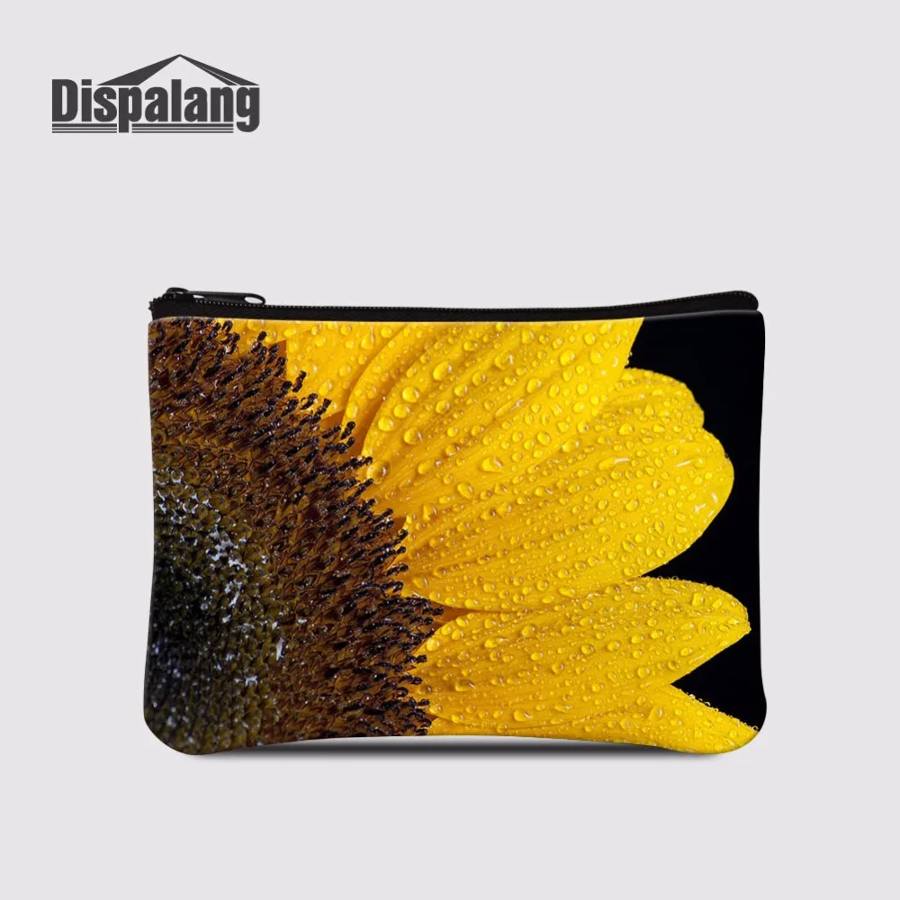 

Dispalang Sunflower Kids Change Wallet Key Bag Money Bag For Lady Cute Small Purse Wallet Coin Bag Card Holders Mini Coin Purse