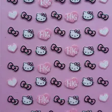 Продавец фабрики 25 компл./лот можно смешивать 3D рисунок «Hello Kitty» 25 конструкции исскуство ногати наклейки с персонажами из мультфильмов украшения XF311-XF334 Продавец фабрики 25 компл./лот можно смешивать 3D рисунок «Hello Kitty» 25 конструкции исскуство ногати наклейки с персонажами из мультфильмов украшения XF311-XF334