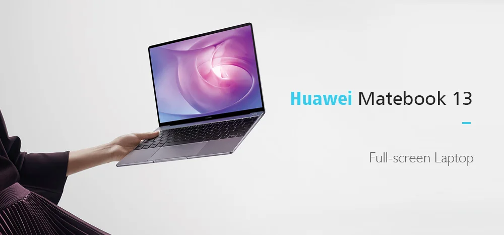 HUAWEI WRT-W19B MateBook 13,0 "оконные рамы 10 Intel Core i5-8265U 4 ядра 1,6 ГГц 8 Гб оперативная память 512 SSD отпечатков пальцев сенсор ноутбука