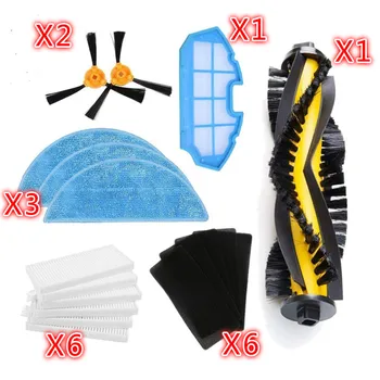 

robots aspiradores Conga Excellence Eufy RoboVac 11 11C,D , EEBOT N79S N79 iboto aqua v710 :cepillos laterales,filtro EPA,kit