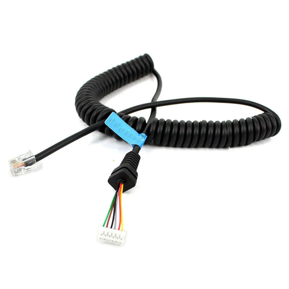 Для YAESU микрофон FT-7900R FT-7800 FT-8800 FT-1807 Replacment микрофонный кабель черный | Электроника