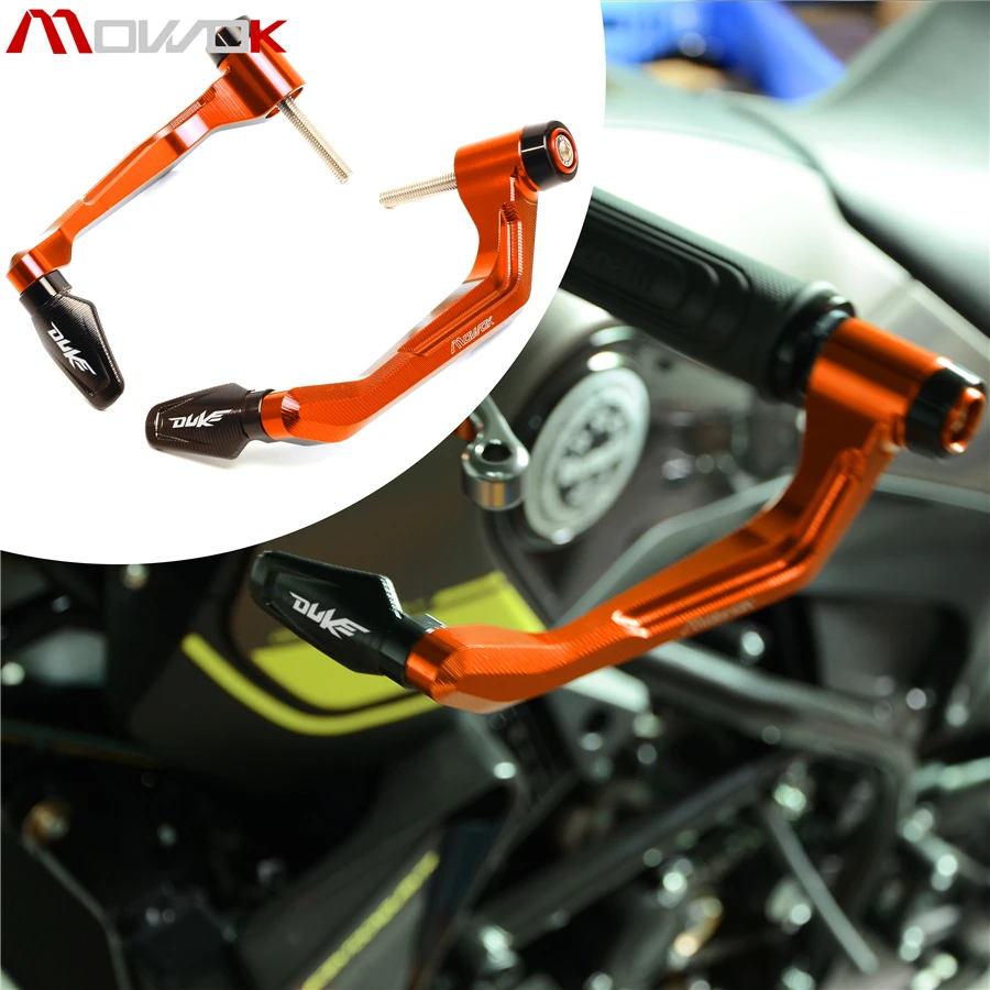 

For KTM DUKE 125 200 250 390 690 790 RC 390 2013-2017 Handlebar Handle grips Bar Ends + Brake Clutch Levers Guard Protector