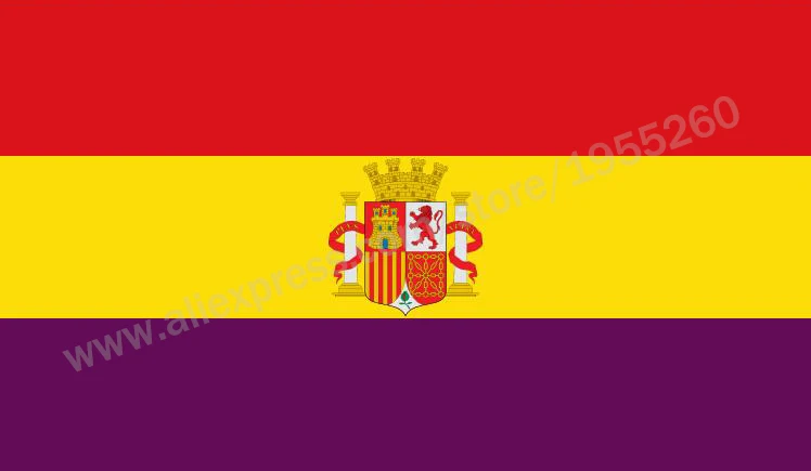 

Flag of Spain (1931-1939) Flag of the Second Spanish Republic 3 x 5 FT 90 x 150 cm Spain Flags Banners