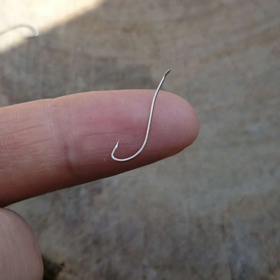 

7# worm fishhook sandbeach longcast Fishing Hooks Texas Rig Fishing Worm Bait goods for Fishing Tackle Barbed Fishhook Carp 1set