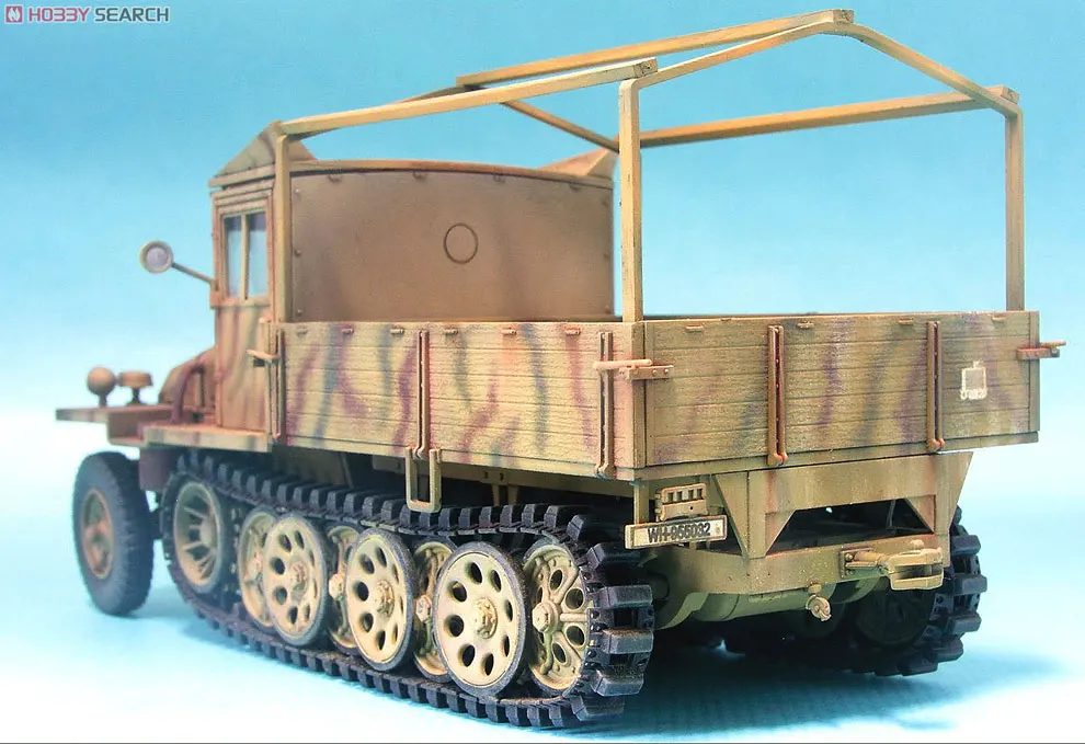 Пособия по немецкому языку Sd. Kfz.11 1/35 3 т полу гусеничный трактор AF 35047|Наборы для