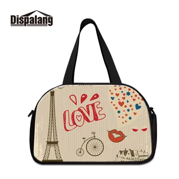 

Multi-function 2019 Factory Promotional Popular Duffel Inside Shoe Pocket High Quality Landscape Traveling Bags Portable Totes