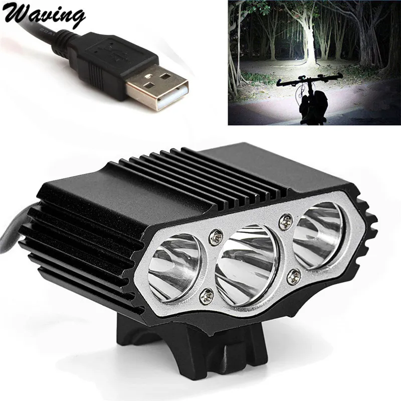 Excellent 1PC Bicycle light 3000Lumens 4 Models Bicycle Light Bike Light Front Flash Light 77CM USB Cable Power by Power 2 Excellent 1PC Bicycle light 3000Lumens 4 Models Bicycle Light Bike Light Front Flash Light 77CM USB Cable Power by Power 2