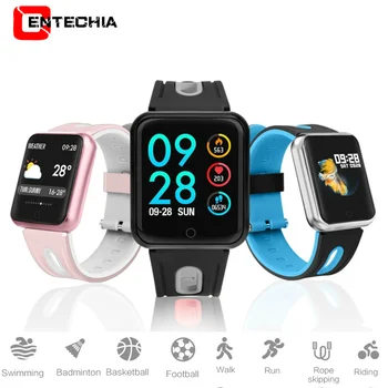 

IP68 Blood Pressure Heart Rate Monitor Smart Watch Sports P68 Fitness Bracelet Activity Tracker for Ios Android Apple IPhone 6 7