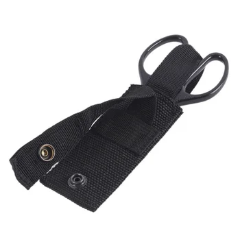 

Hot! New Tactical Durable Portable Military Airsoft Hunting Tool Pouch Medical Scissor Shears Sheath Pouch Bag Nylon SD62