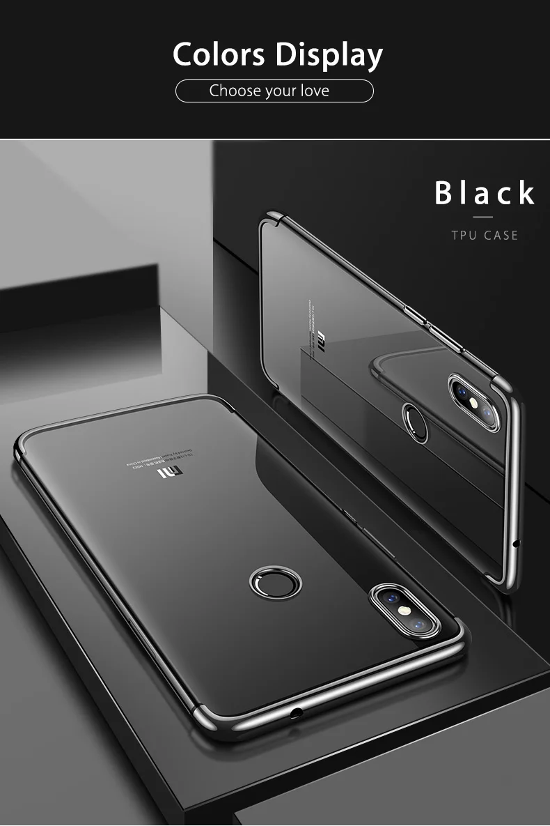 Прозрачный чехол для телефона для Xiaomi mi 9 9se mi 8 Lite mi 9 SE чехол с покрытием для Red mi 5Plus 6 6A Note 7 6 5 Pro Чехол из ТПУ