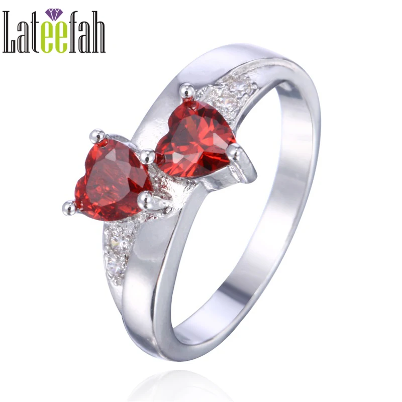lateefah heart shappe engagement ring created garnet women wedding rings birthstone cubic zirconia female ring anel - Garnet Wedding Rings lateefah heart shappe engagement ring created garnet women wedding rings birthstone cubic zirconia female ring anel - Garnet Wedding Rings