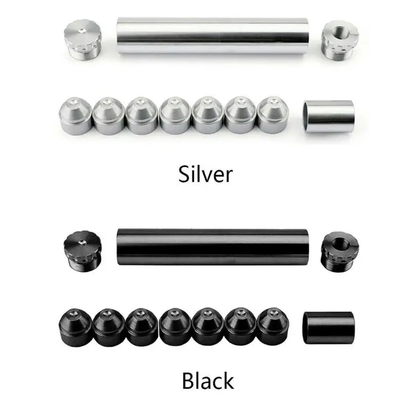 

1/2-28 5/8-24 Aluminum Fuel Trap/Solvent Filter Suit for NAPA 4003 WIX 24003 qt4001 Silver/Black/Red/Blue