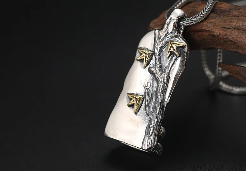 Серебра s925 чистого серебра ювелирные изделия Популярные Джокер тайская серебряная печать Гипербола демон играть крутой кулон мужской личности