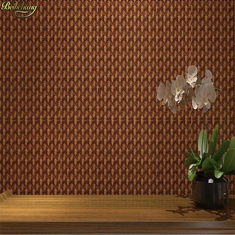 beibehang Classical mattressed rattan wallpapers 3D Stereo ...
