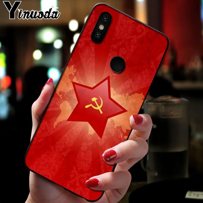Модный чехол Ynuoda для мобильного телефона с флагом гранж xiaomi redmi note 8 6 note7 5 5plus mi8