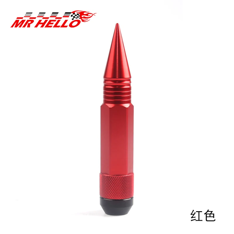 JDM автостайлинг гайки для колеса M12X1.5/M14X1.5 гоночная композитная гайка удлиненная