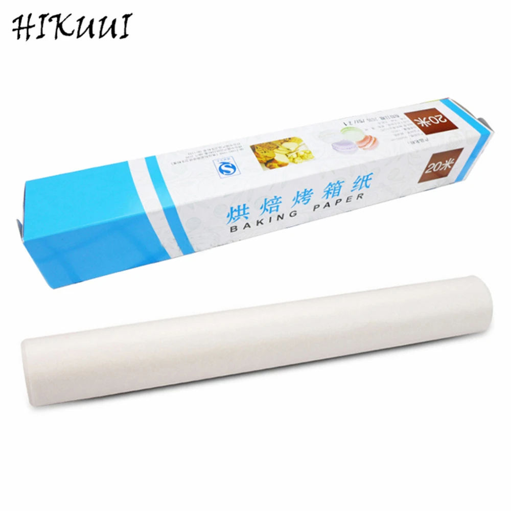 2000cmX30cm Kitchen Non stick Oil proof Baking Paper Silicone Oil Paper