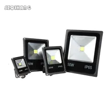 Led Flood Light Outdoor Spotlight Floodlight 10W 20W 30W 50W Wall Washer Lamp Reflector IP68 Waterproof Garden Lighting 30w outdoor wall washer garden yard park square building projector lamp led flood light