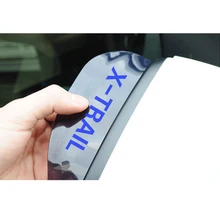 Rearview Mirror Rain Eyebrow Flap Shield Shade Rainproof Blades Flexible PVC Car Back Mirror For Nissan X-trail Rain Cover cars