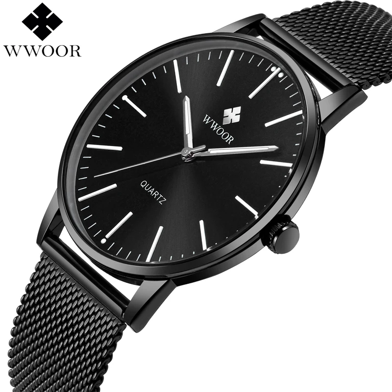 

WWOOR Wrist Watch Men 2018 Top Brand Luxury Famous Wristwatch Male Clock Quartz Watch Hodinky Quartz-watch Relogio Masculino