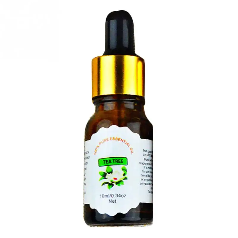 Tea Tree 1 шт., 10 мл, Автомобильный увлажнитель воздуха с натуральным растением, освежитель воздуха, водорастворимый парфюм, масло, освежитель воздуха, ароматы, дезодоранты - Название цвета: Tea Tree