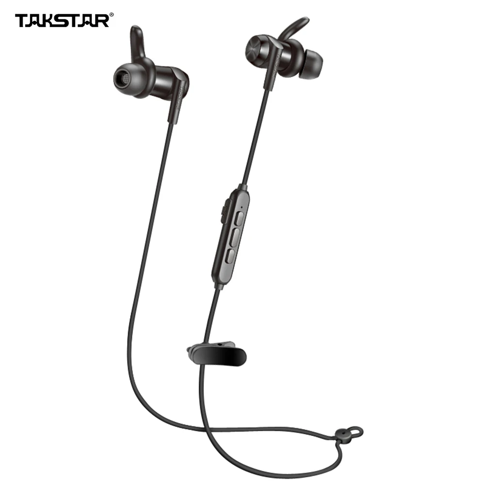 Takstar DW1 спортивные наушники-вкладыши с Bluetooth, беспроводные наушники-вкладыши, водонепроницаемые наушники для телефона, Поддержка музыки высокого качества