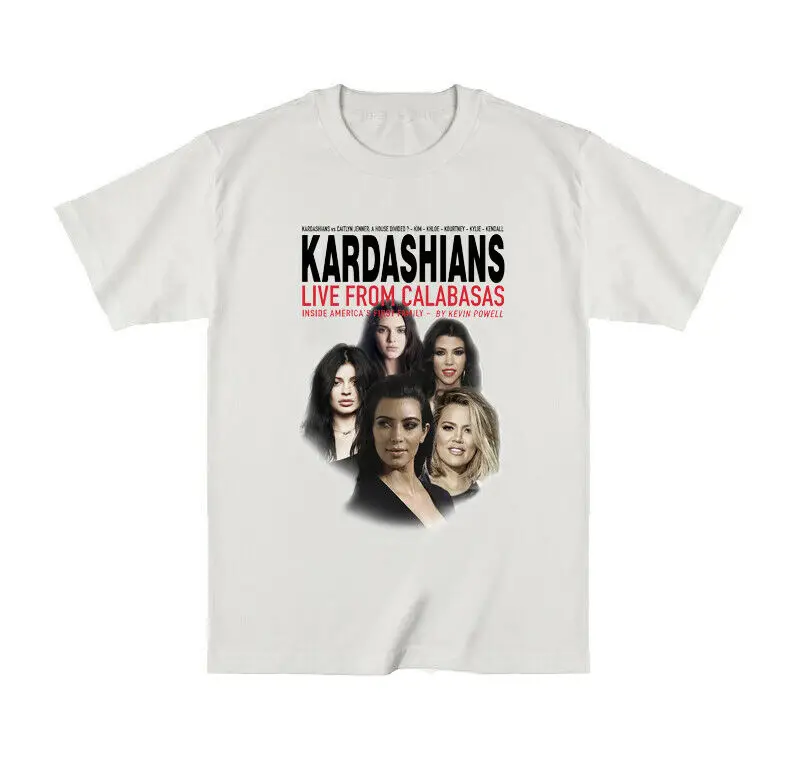 Модная футболка Kardashian &amp Jenner ...... Ким Кайли кхлое Кендалл Куртни кувтк