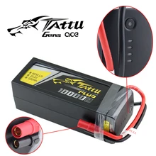 Аккумулятор TATTU PLUS 10000mAh PLUS 25C 22,2 V 6S1P 6S FPV Lipo с разъемом AS150 для радиоуправляемого дрона